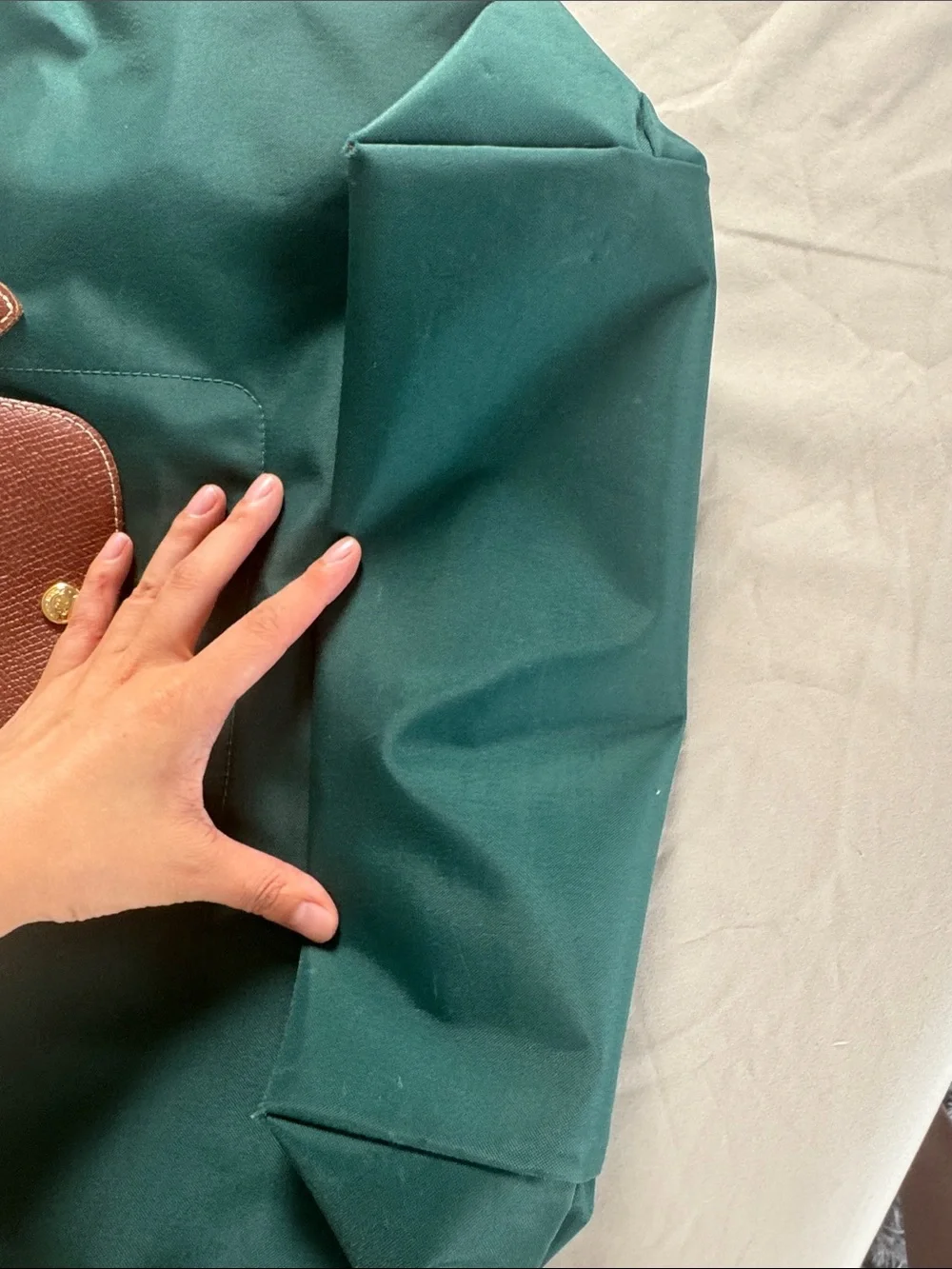 Longchamp Original Pliage British Green